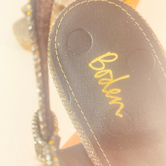 Glittery Boden Platform Sandals – Made in Spain – Size EU 41 / US Women’s 9.5–10 - Picture 12 of 17